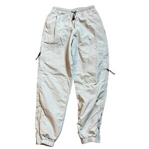 Palace Men's Gray Shell Cargo Pocket Trouser Pants Jogger Ripstop - Size Medium